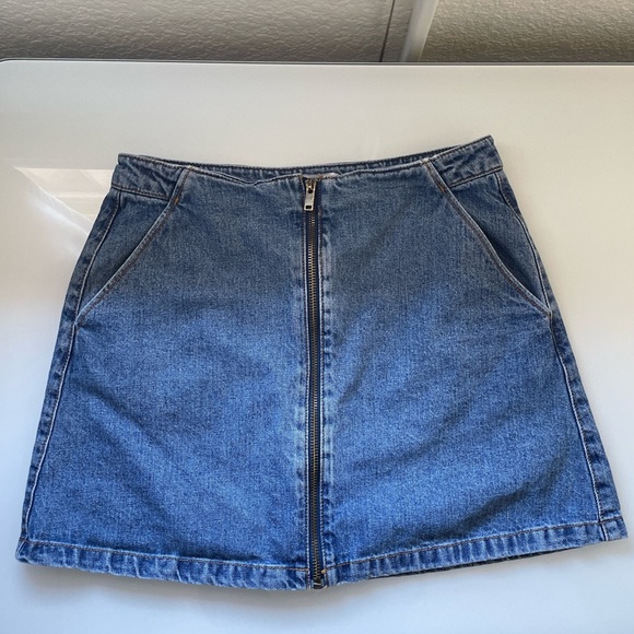 Zara Denim Jean Trafaluc Denim Skirt - Picture 2 of 9